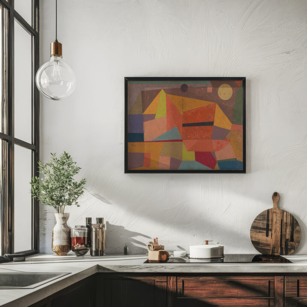 Joyful Mountain Landscape 1929 Paul Klee 6 mockup