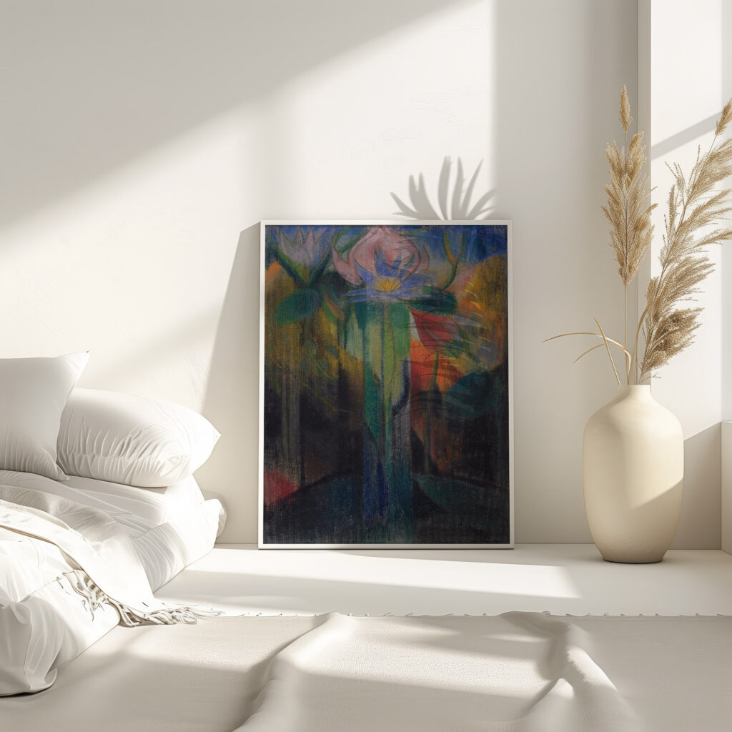 Jungle Foliage ca. 1918–19 Joseph Stella 4 mockup