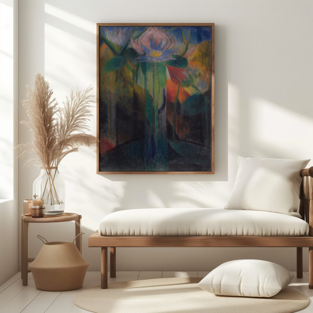 Jungle Foliage ca. 1918–19 Joseph Stella 5 mockup