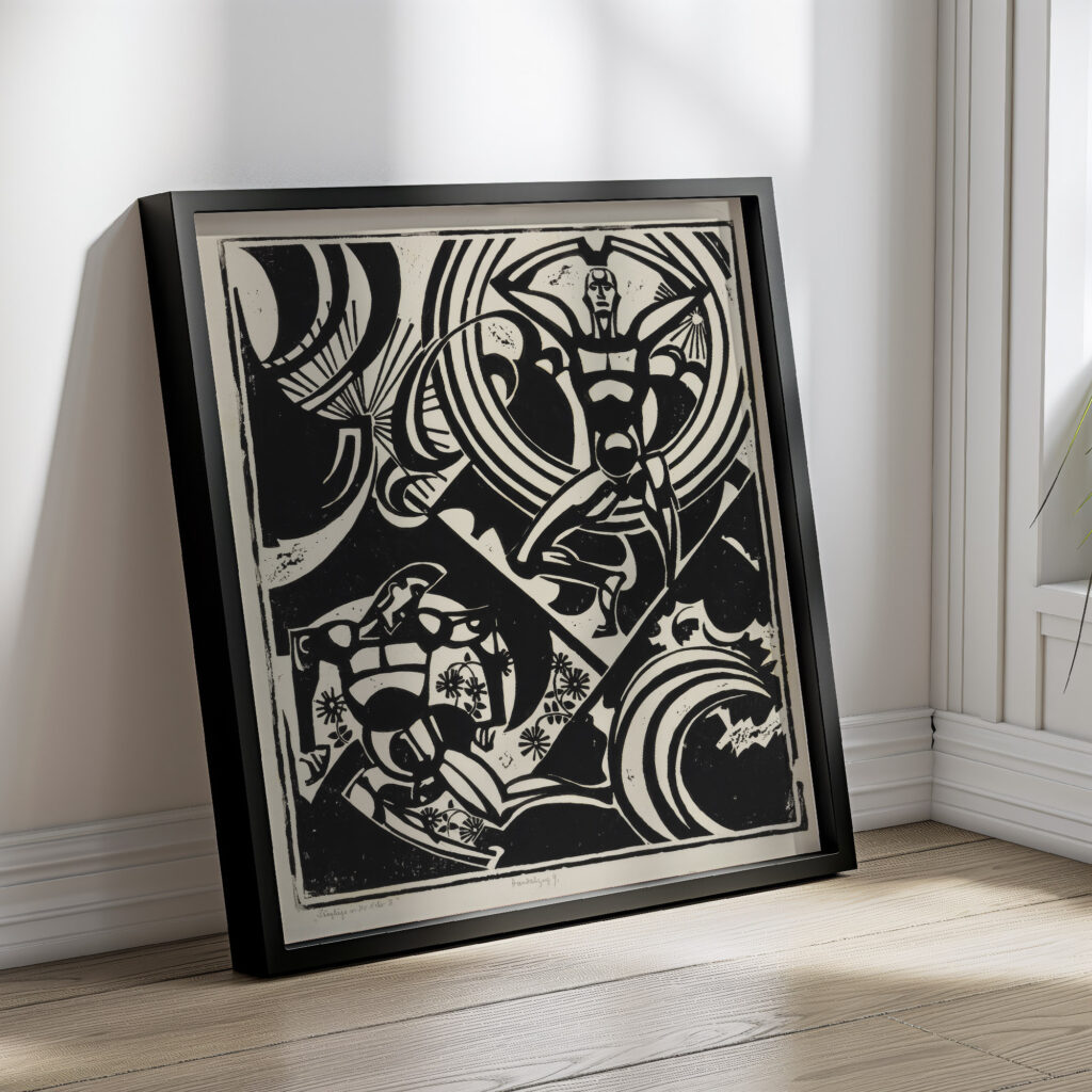 Junglinge in der Natur III August Babberger 4 mockup