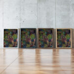 Kakteen 1912 Paul Klee framed posters mockup