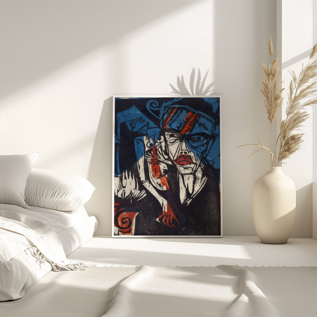 Kampfe – Qualen der Liebe 1915 Ernst Ludwig Kirchner 4 mockup