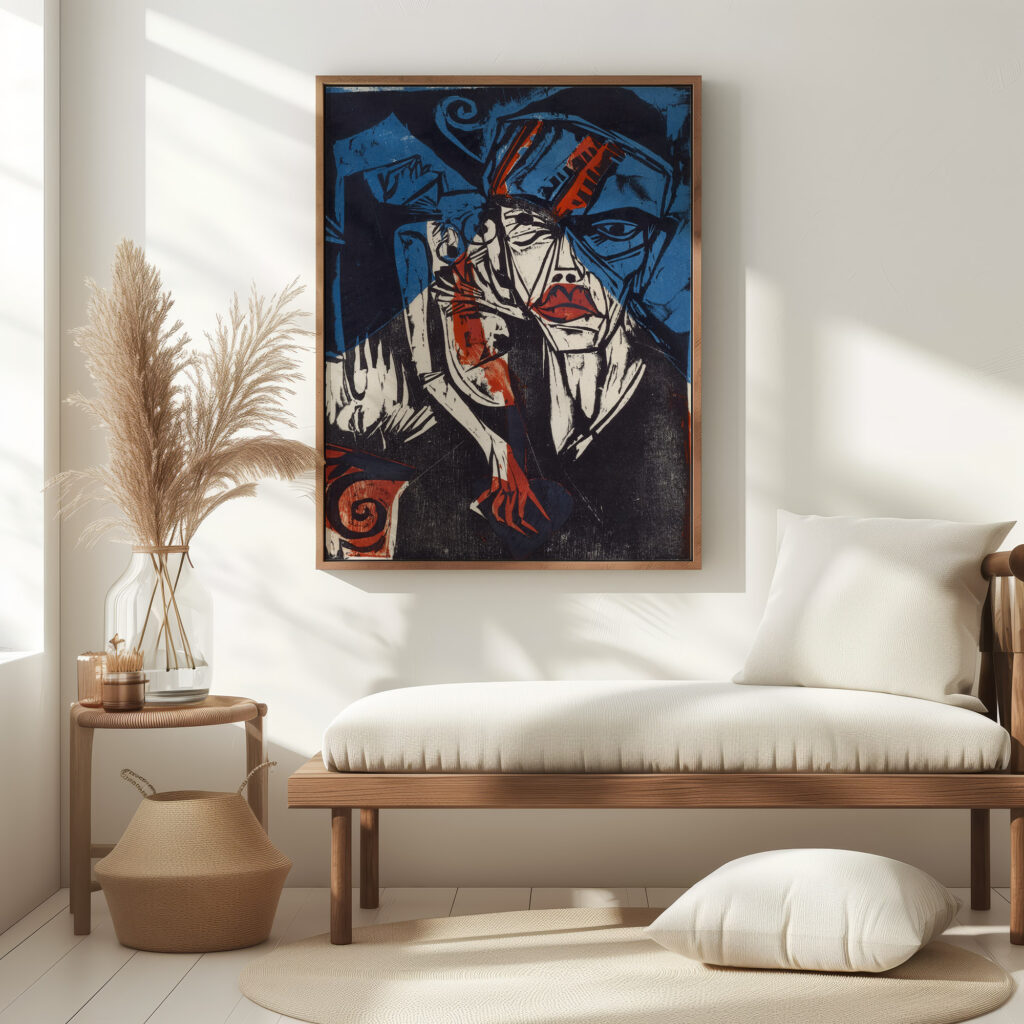 Kampfe – Qualen der Liebe 1915 Ernst Ludwig Kirchner 5 mockup