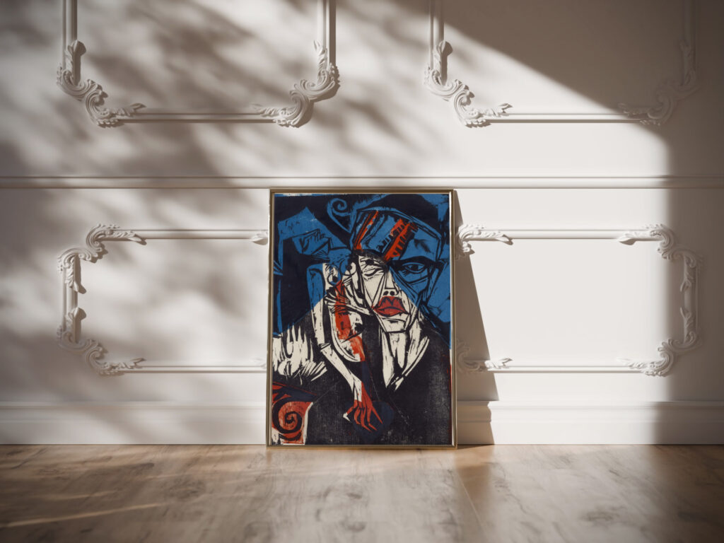 Kampfe – Qualen der Liebe 1915 Ernst Ludwig Kirchner video mockup