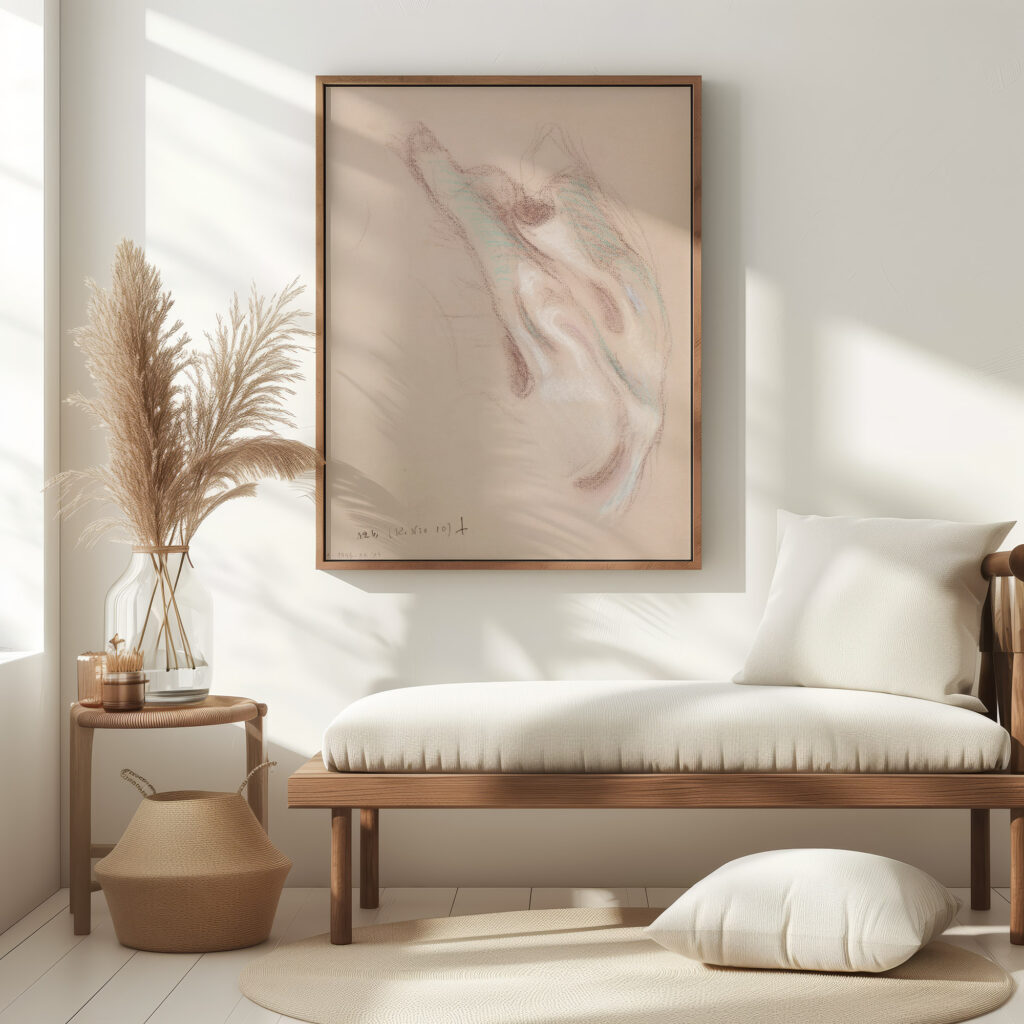 Kankaan poimuja. Todennakoisesti 1910 1912 Eero Jarnefelt 5 mockup