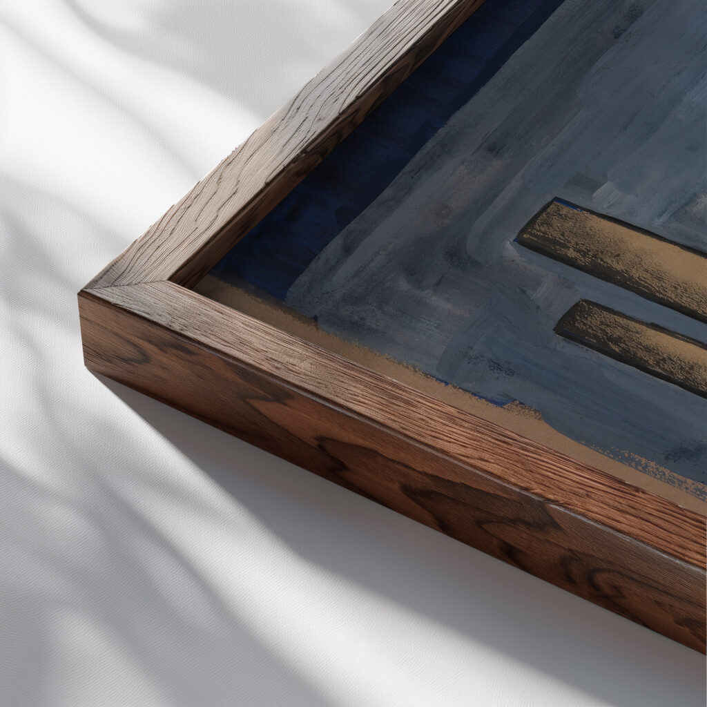 Kapitalismus 1932 Karl Wiener close up dark wood mockup