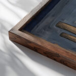 Kapitalismus 1932 Karl Wiener close up dark wood mockup