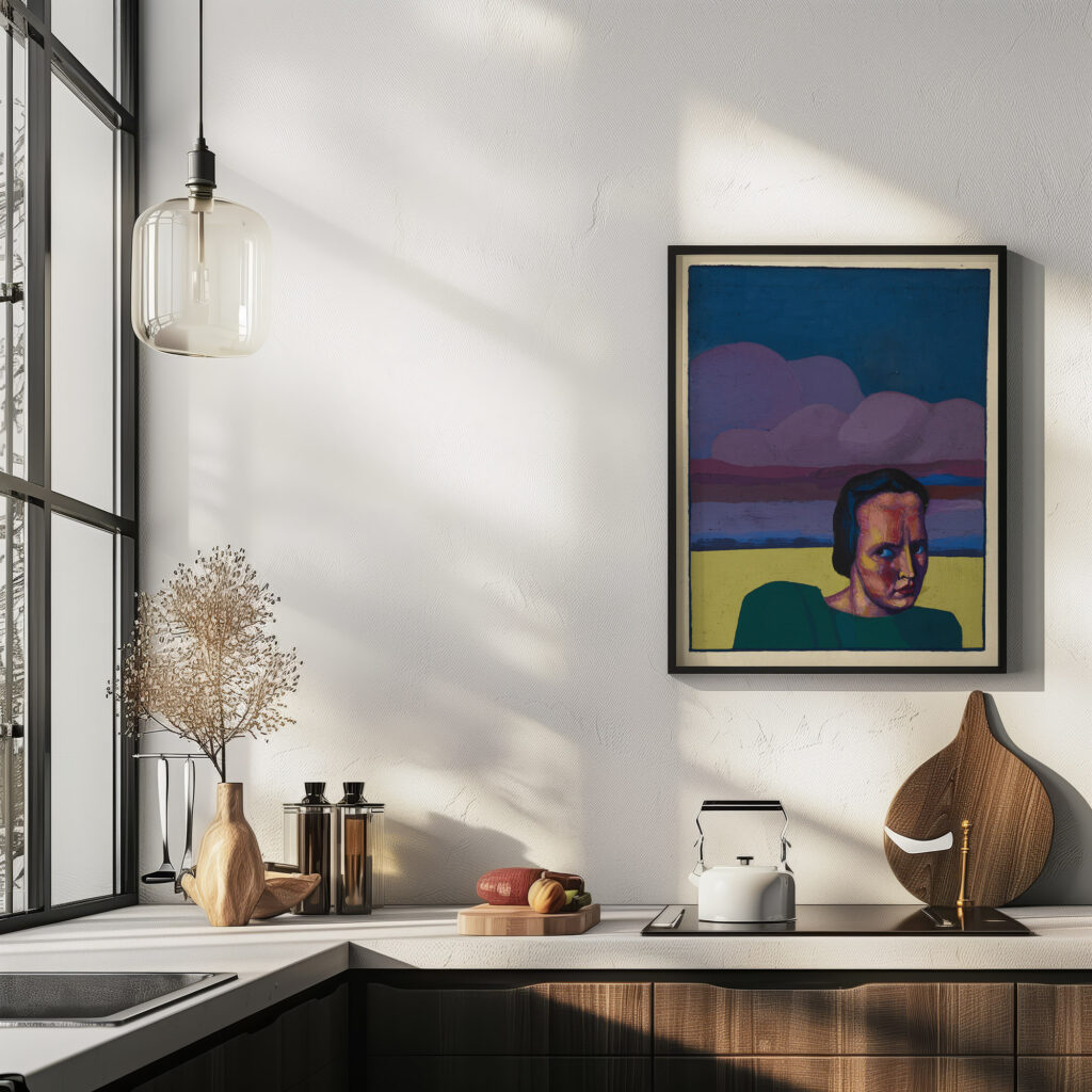 Karfreitag weibliches Portrat 1943 Karl Wiener 6 mockup