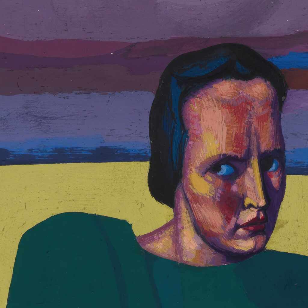 Karfreitag weibliches Portrat 1943 Karl Wiener 8 mockup