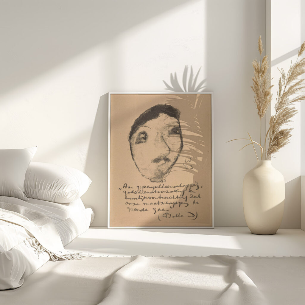 Karikatuur van Gerard Bolland 1923 Erich Wichmann 4 mockup