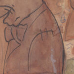 Karikatuur van Leo Gestel en zijn vrouw 1891 Leo Gestel 8 mockup