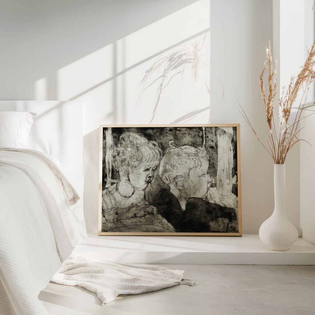 Kaspar und Judith II 1925 Albert Muller 4 mockup