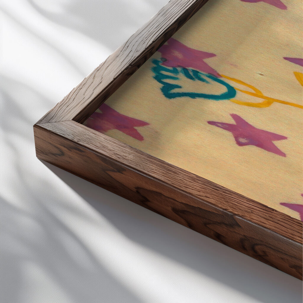 Kassiopaa Kasiopea 1910–19 Unknown 1 close up dark wood mockup