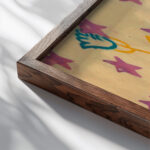 Kassiopaa Kasiopea 1910–19 Unknown 1 close up dark wood mockup