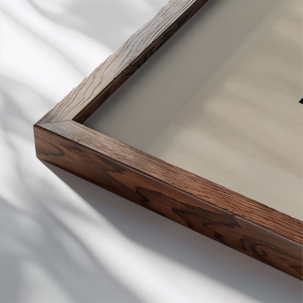 Kestnermappe Proun Rob. Levnis and Chapman GmbH Hannover 7 1923 El Lissitzky close up dark wood mockup