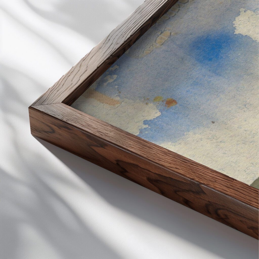 Key West Florida ca. 1923 Irene Weir close up dark wood mockup