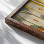 Kiebitz 1910–15 Unknown close up dark wood mockup