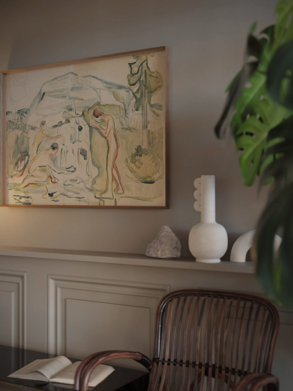 Kilden 1910 Edvard Munch video mockup