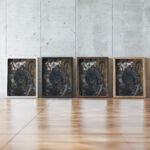 Kinder des Zwielichts – Orkus Children of the twilight – Orcus 1939 Max Beckmann framed posters mockup