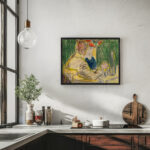 Kirchner und Dodo im Cafe Dresden 1906 Ernst Ludwig Kirchner 6 mockup