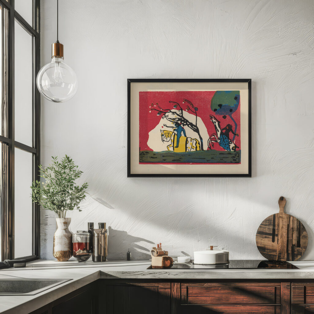 Klange Pl.01 1913 Wassily Kandinsky 6 mockup