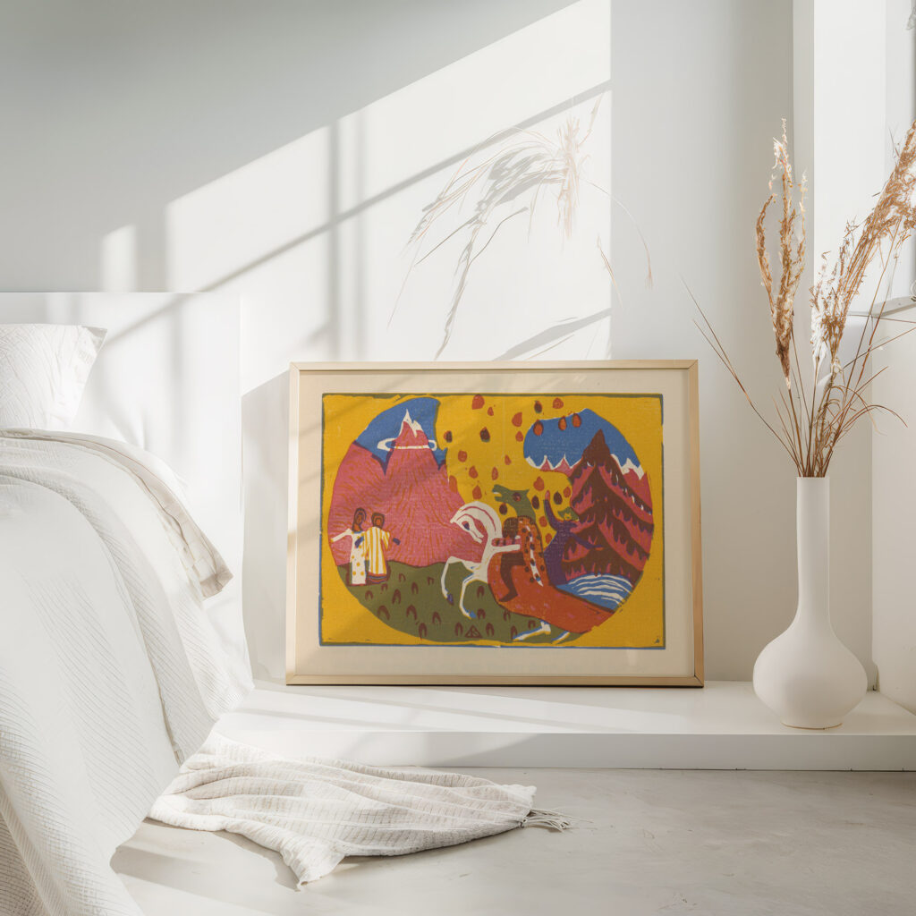 Klange Pl.05 1913 Wassily Kandinsky 4 mockup