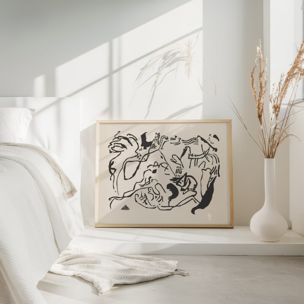 Klange Pl.06 1913 Wassily Kandinsky 4 mockup