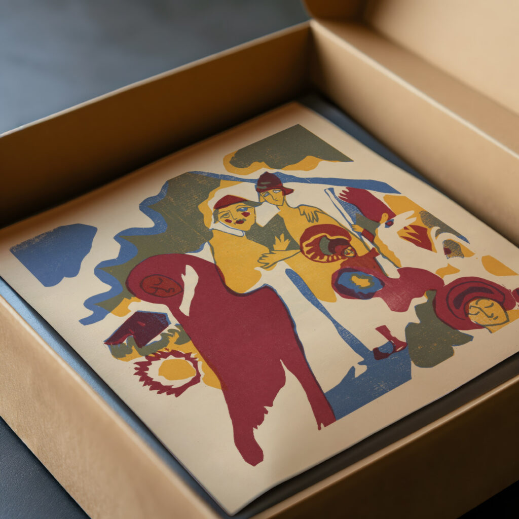 Klange Pl.07 1913 Wassily Kandinsky video mockup