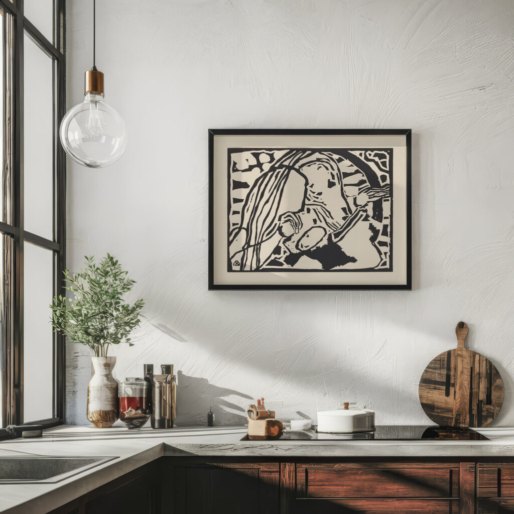 Klange Pl.09 1913 Wassily Kandinsky 6 mockup