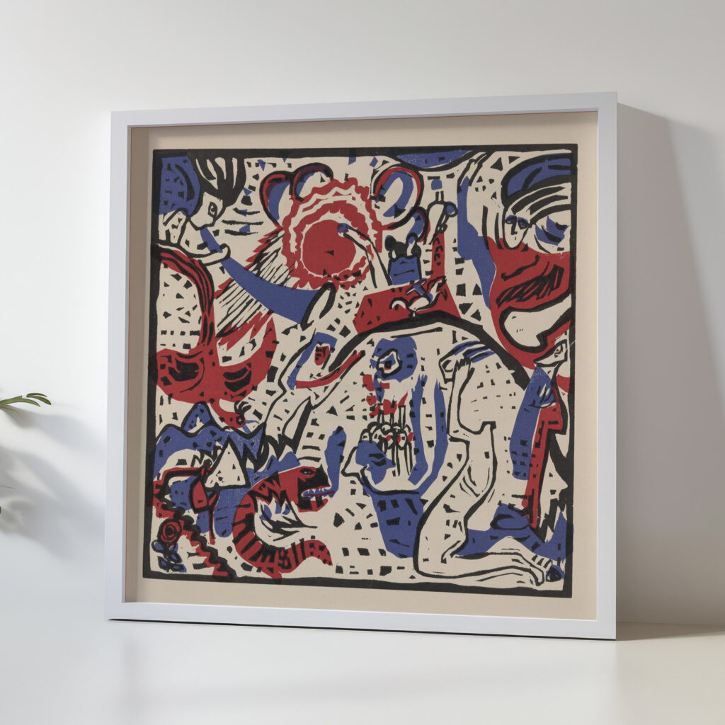 Klange Pl.11 1913 Wassily Kandinsky 5 mockup