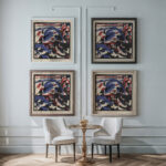 Klange Pl.12 1913 Wassily Kandinsky framed posters mockup