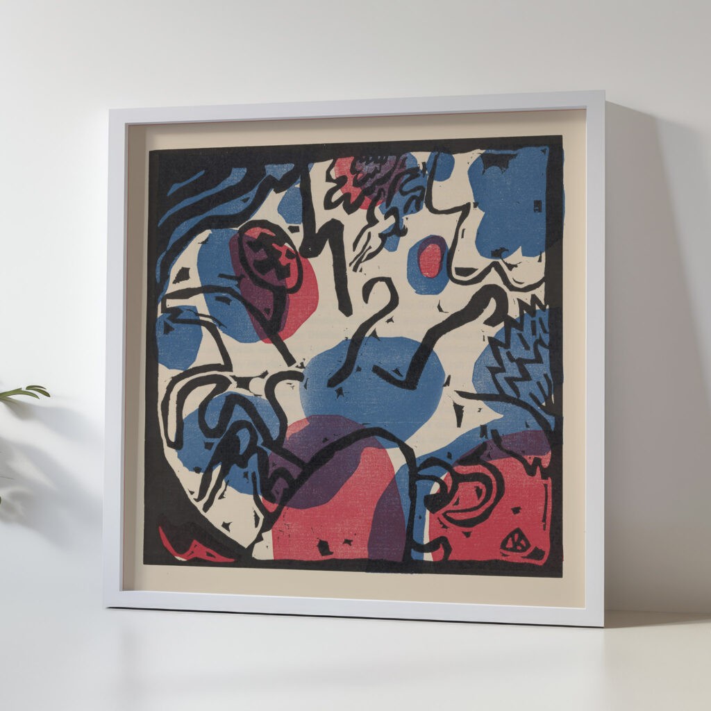 Klange Pl.15 1913 Wassily Kandinsky 5 mockup