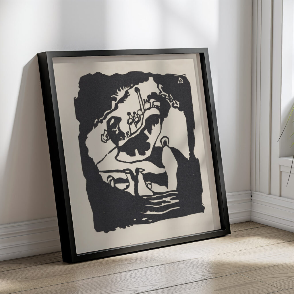 Klange Pl.17 1913 Wassily Kandinsky 4 mockup