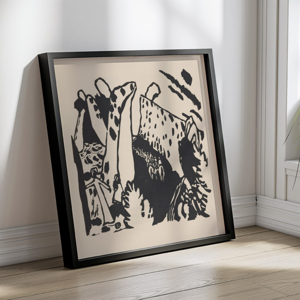 Klange Pl.18 1913 Wassily Kandinsky 4 mockup