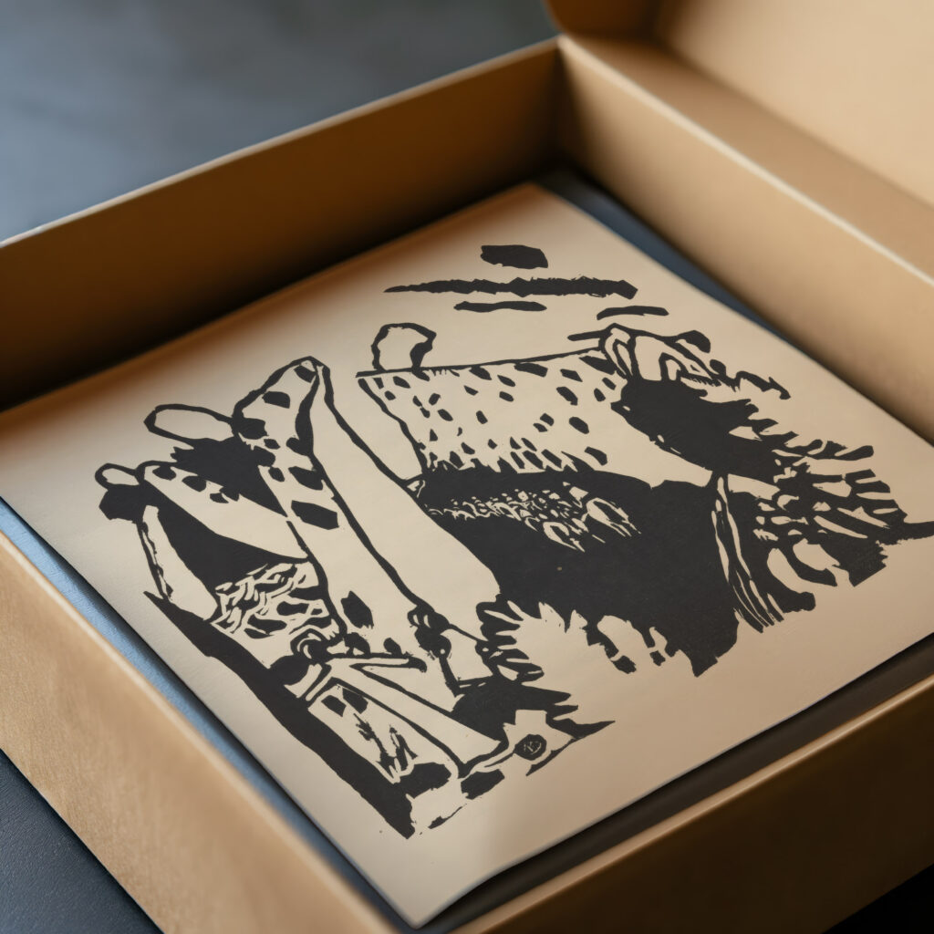 Klange Pl.18 1913 Wassily Kandinsky video mockup