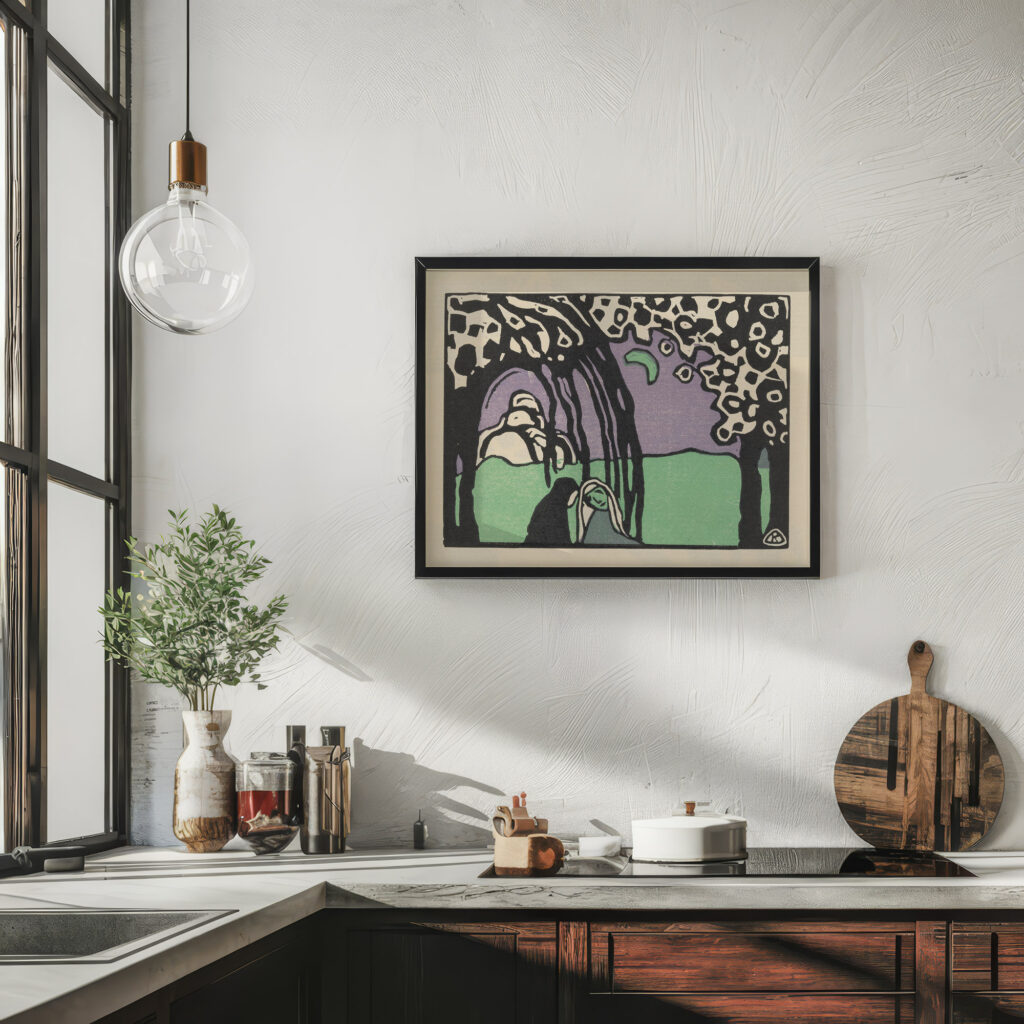 Klange Pl.20 1913 Wassily Kandinsky 6 mockup