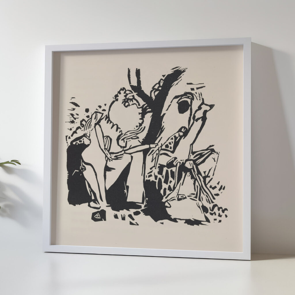 Klange Pl.21 1913 Wassily Kandinsky 5 mockup