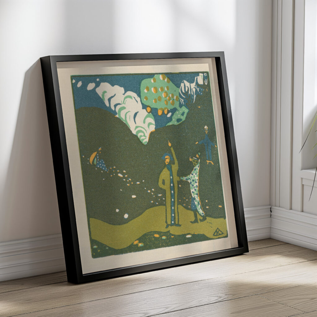 Klange Pl.23 1913 Wassily Kandinsky 4 mockup