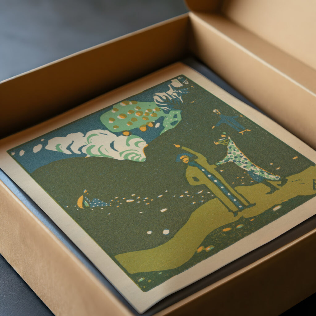 Klange Pl.23 1913 Wassily Kandinsky video mockup