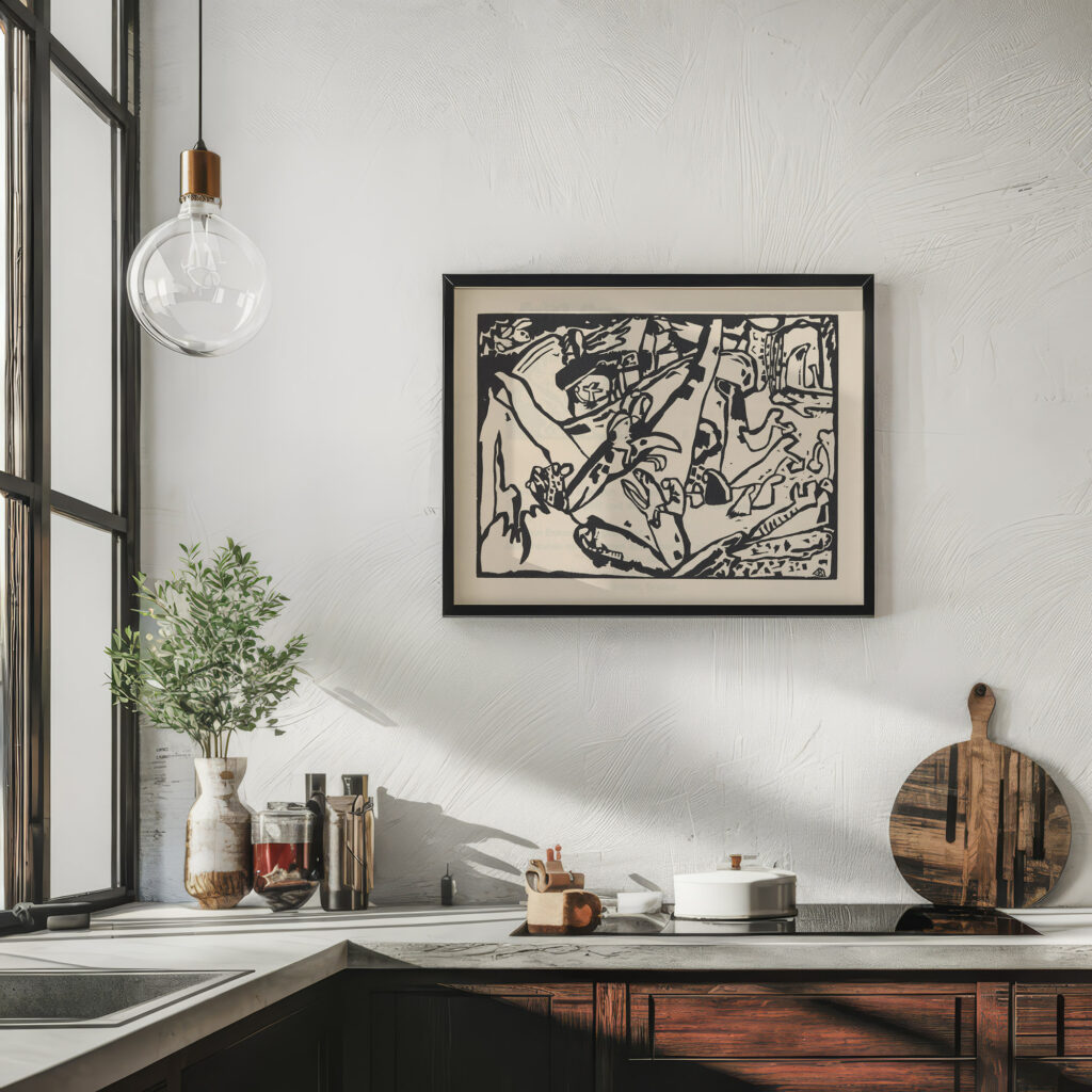Klange Pl.24 1913 Wassily Kandinsky 6 mockup