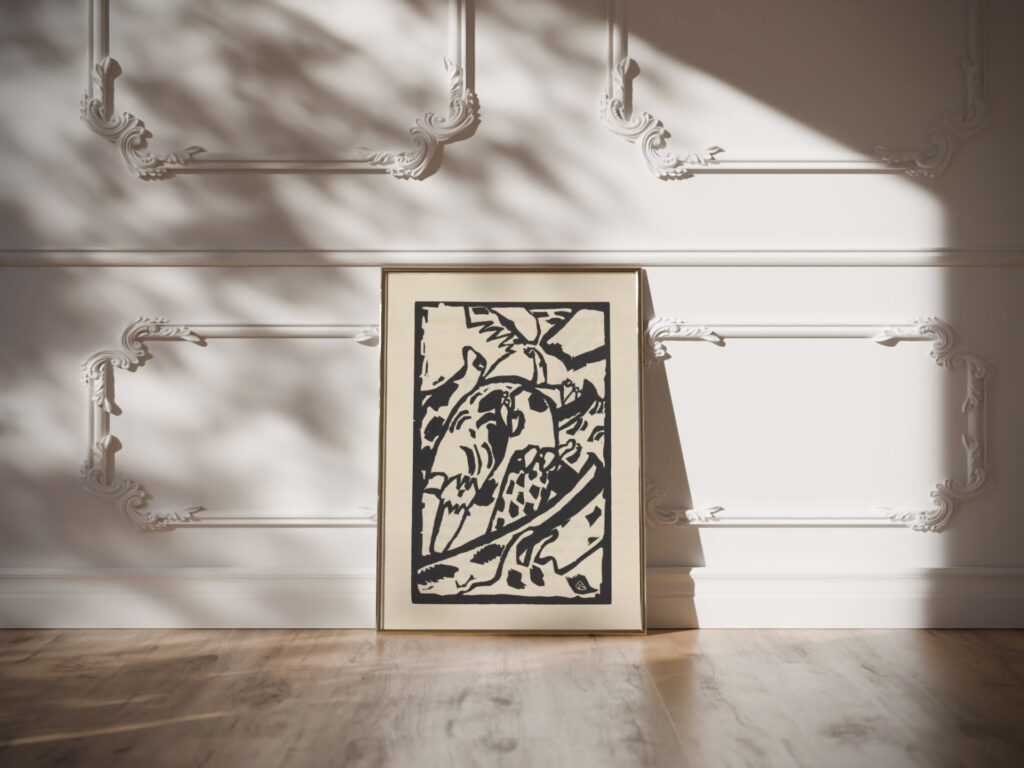 Klange Pl.25 1913 Wassily Kandinsky video mockup