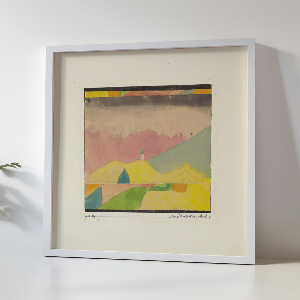 Kleine Schweizerlandschaft 1920 Paul Klee 5 mockup