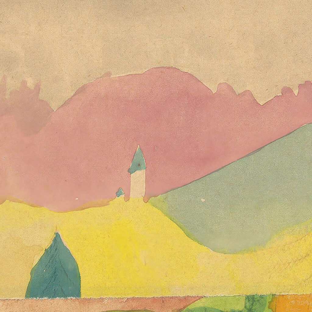Kleine Schweizerlandschaft 1920 Paul Klee 8 mockup