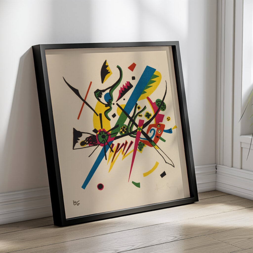 Kleine Welten I 1922 Wassily Kandinsky 4 mockup