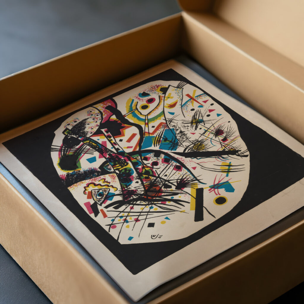 Kleine Welten III 1922 Wassily Kandinsky video mockup