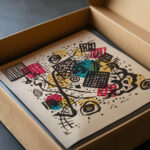 Kleine Welten V 1922 Wassily Kandinsky video mockup