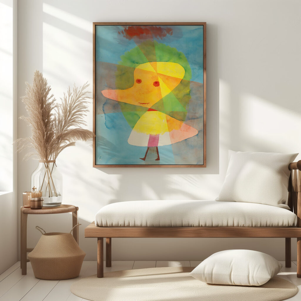 Kleiner Gartengeist Small Garden Ghost 1929 Paul Klee 5 mockup