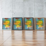 Kleiner Gartengeist Small Garden Ghost 1929 Paul Klee framed posters mockup