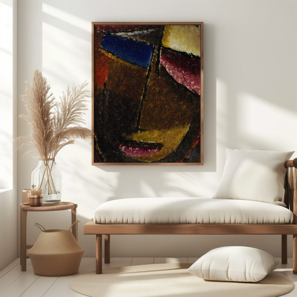 Kleiner abstrakter Kopf 1934 Alexej von Jawlensky 5 mockup
