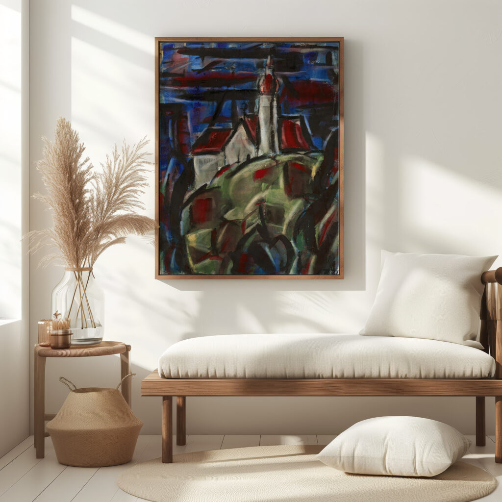 Kloster Andechs 1921 Christian Rohlfs 5 mockup